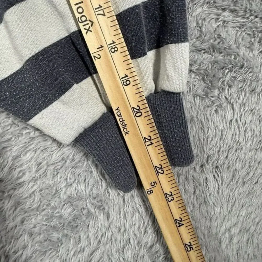Vintage Genuine Outrage Colthing sweater 1/4‎ zip gray large surf